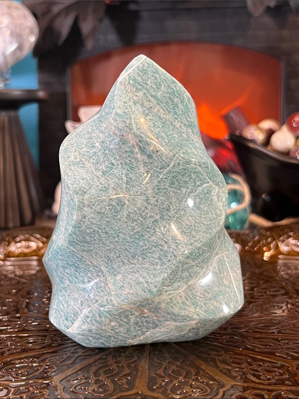 Amazonite flame